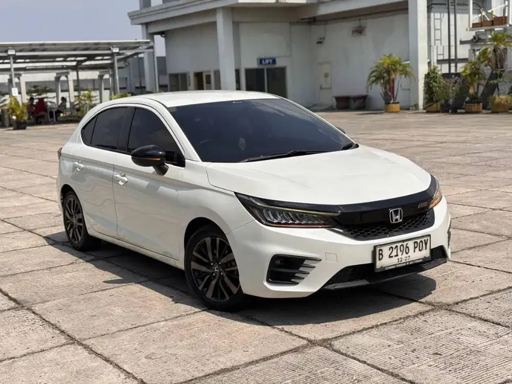 ‼️dp10‼️Honda city hatchback Hb RS CVT non sensing AT Putih 2022 2023