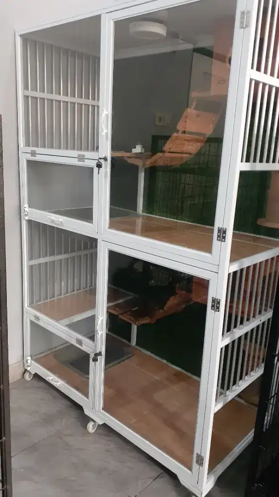 Kandang 2 pintu, premium