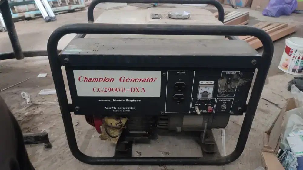 Genset rusak merk honda 2000 watt