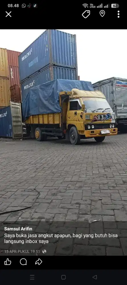 Jasa angkutan kayu dan segala jenis angkutan apapun