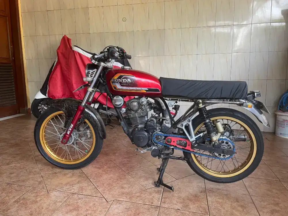 Cb 100 , basic mesin Tiger 200cc
