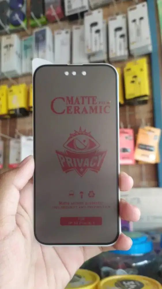 Ceramic spy matte
