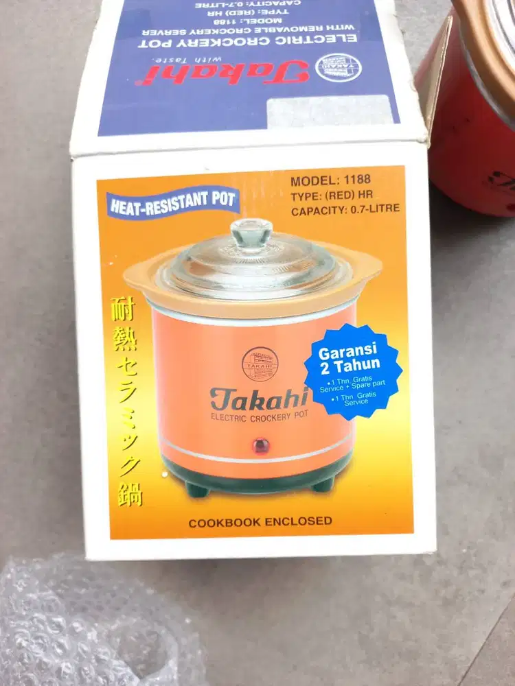 Slow Cooker Takahi 0.7 liter type 1188