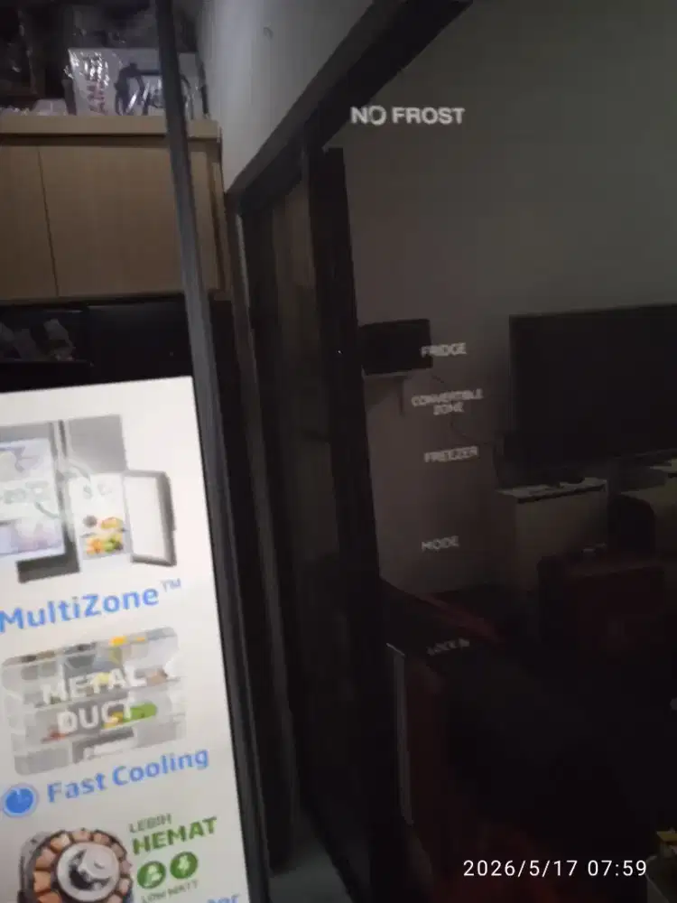 Kulkas baru 100%,UK. 4 pintu 600 lt