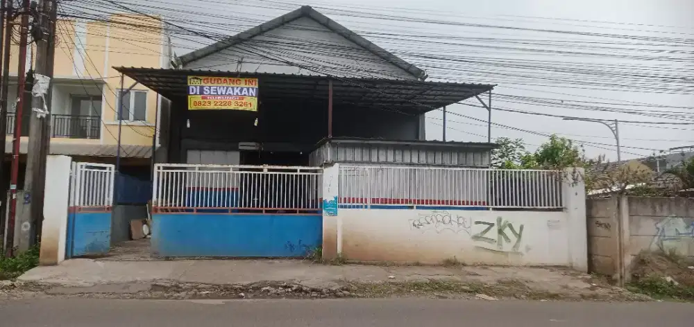 Di sewakan Gudang/Bangunan Komersil