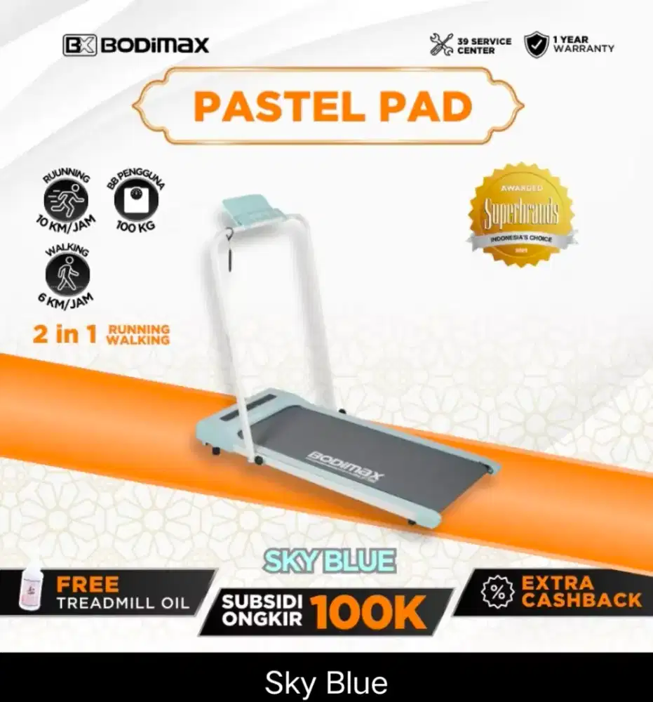 Bodimax Tridmill 2in1