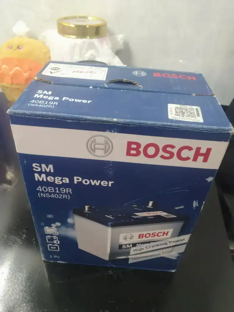 Aki Bosch SM Mega Power 40B19R (NS40ZR) MF - Salah Beli