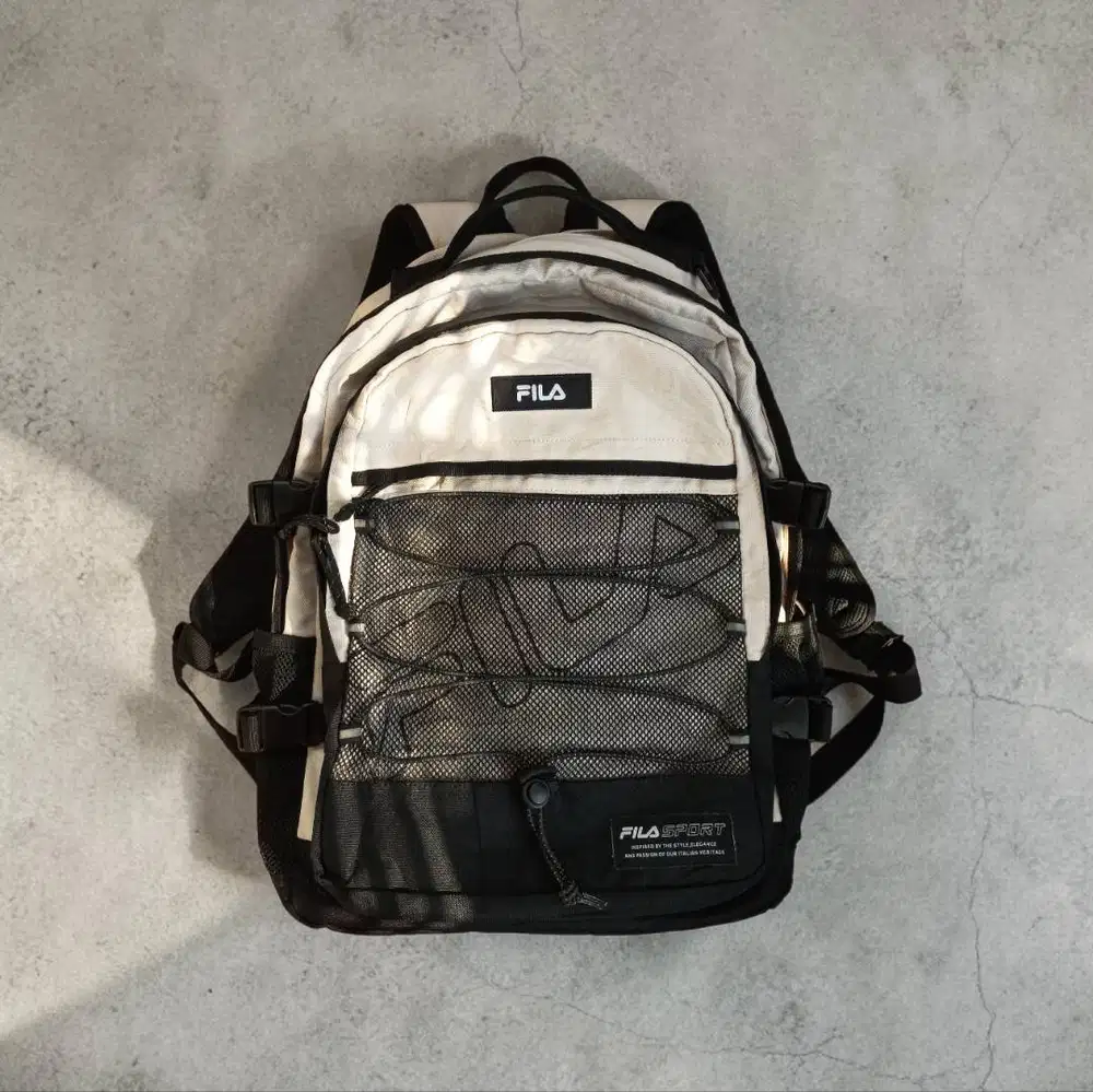 FILA SPORT x BTS BACKPACK (Tas Ransel Sekolah Pria Wanita/Rucksack)