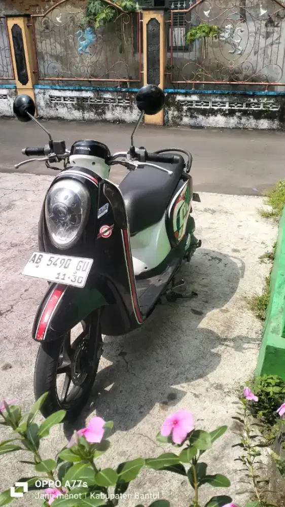 Honda Scoopy esp stater halus THN 2015  plat AB sleman