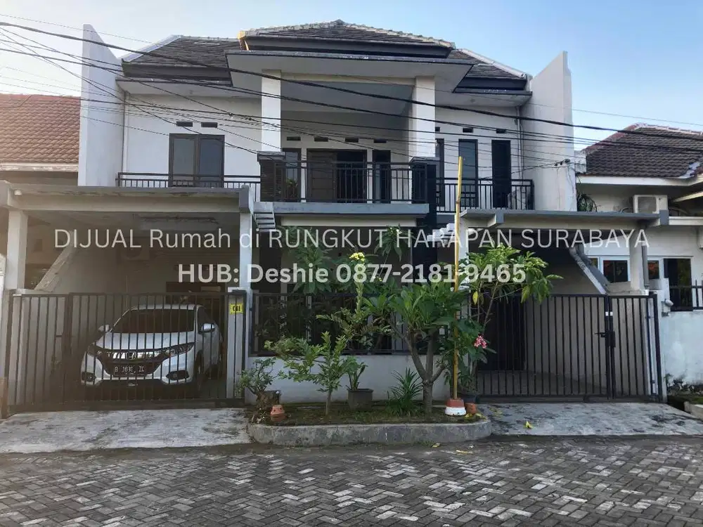 DIJUAL RUMAH DI RUNGKUT SURABAYA MINIMALIS SIAP HUNI