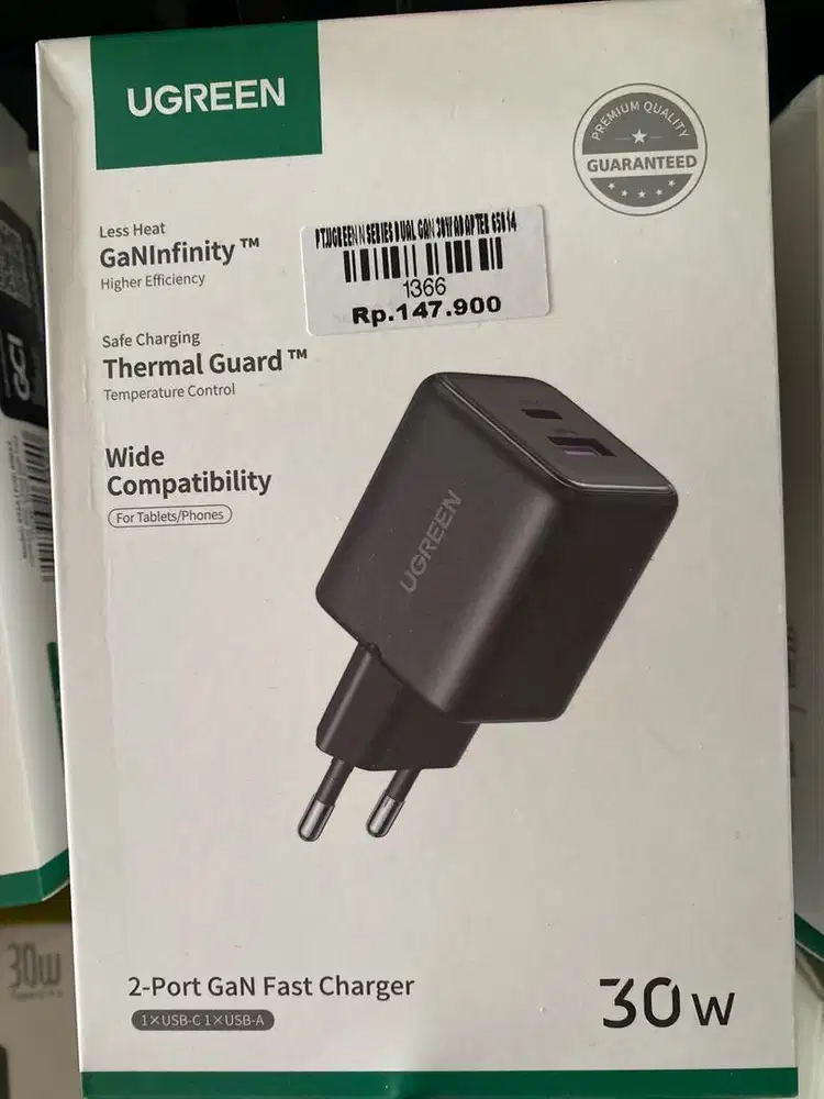 UGREEN N SERIES DUAL GAN 30W ADAPTER