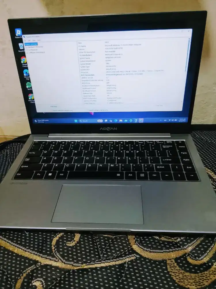 Di jual laptop advance soulmate Celeron N4020