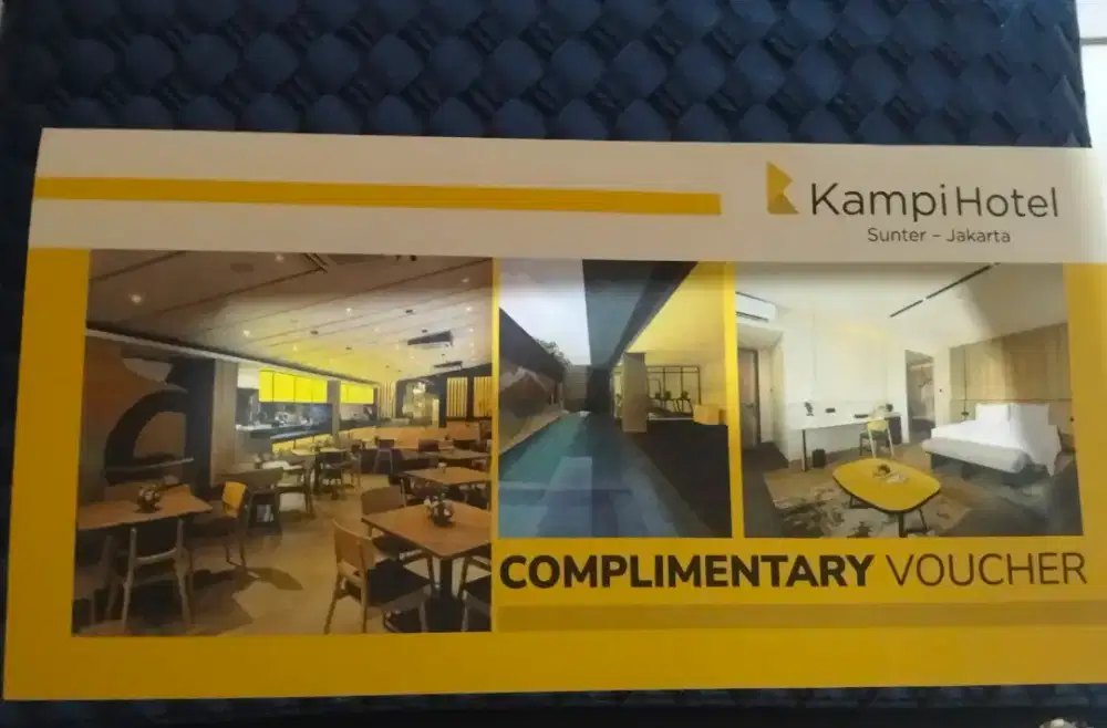 Complimentary voucher Hotel