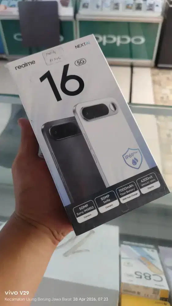 Realme 16 5G 8+8/256Gb NFC AMOLED baru spesial promo