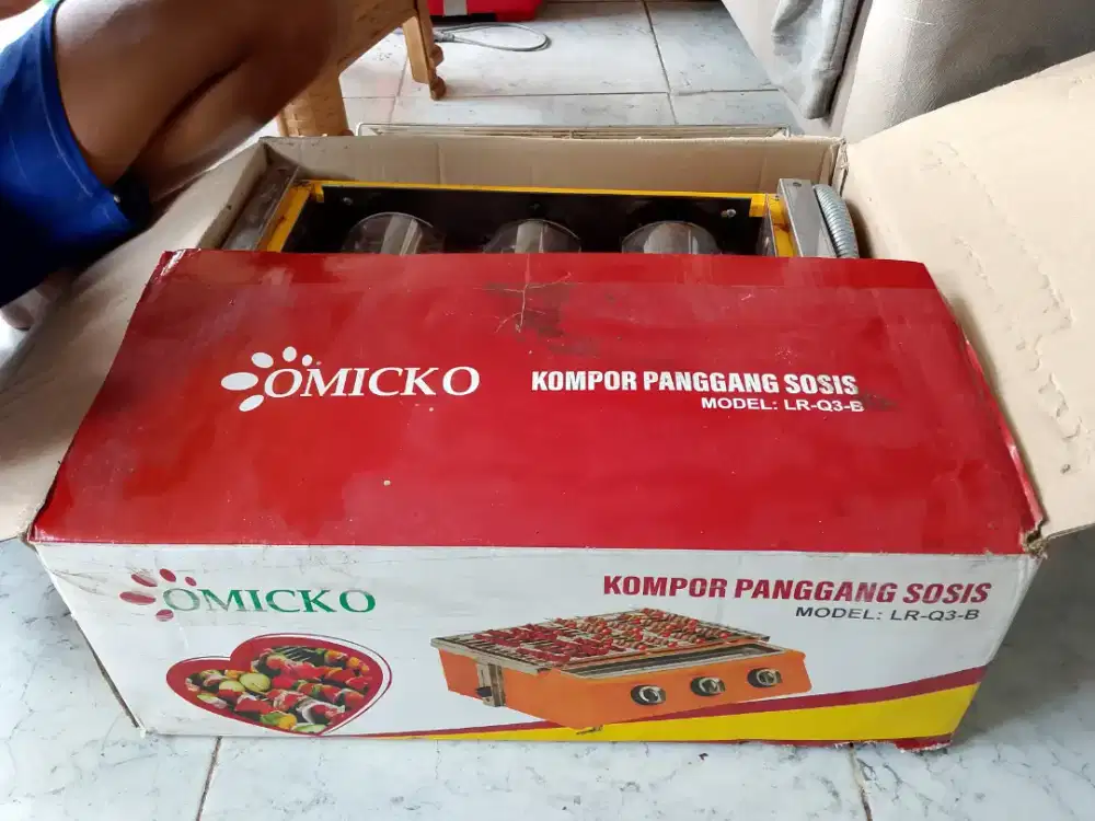 Panggangan 3 tungku bekas murah