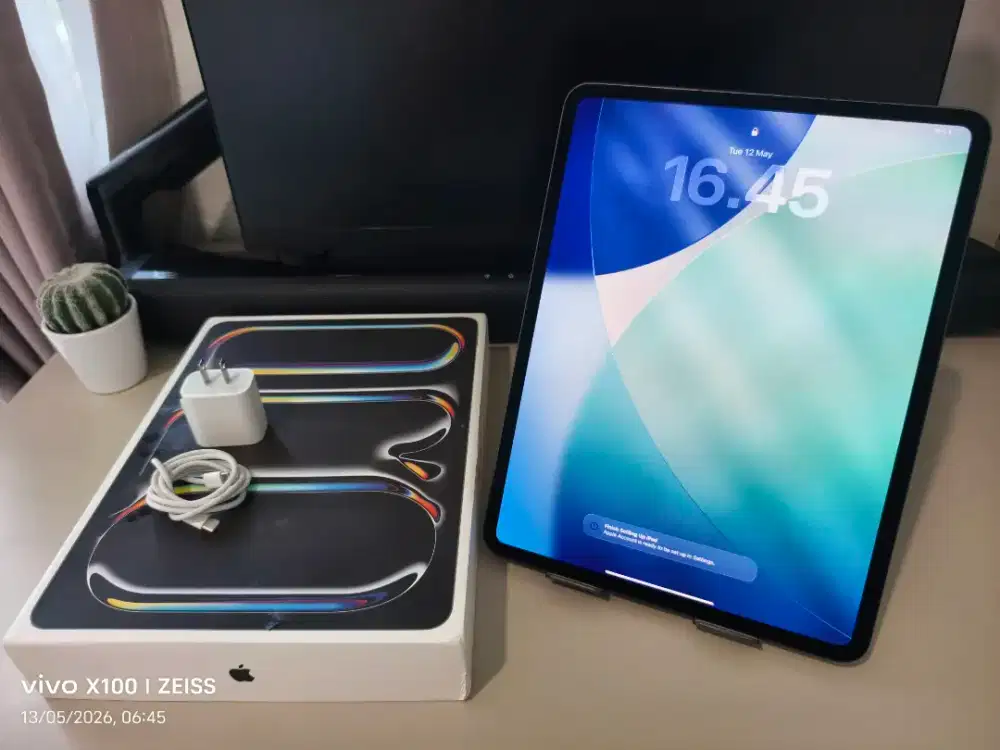 Ipad Pro M5 Chip 13 Inch 512Gb Like New 99% Garansi Aktif Maret 2027