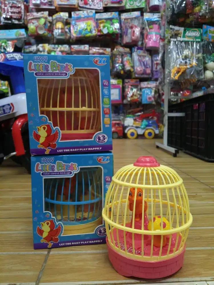 mainan anak sangkar burungg