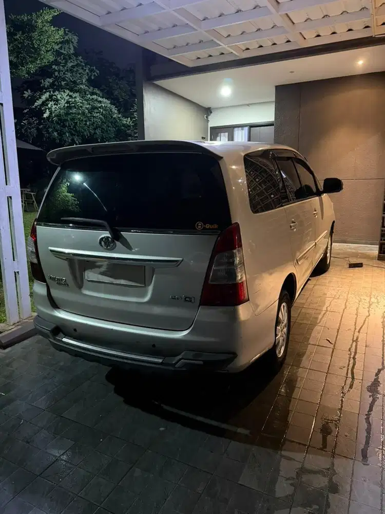 Kijang Inova G matic bensin 2013 PEMAKAI LANGSUNG , termurah BU