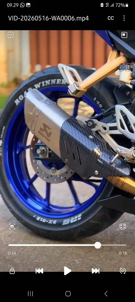Di jual R15 2019