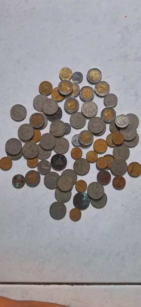 Koin kuno 50,100,500,1000