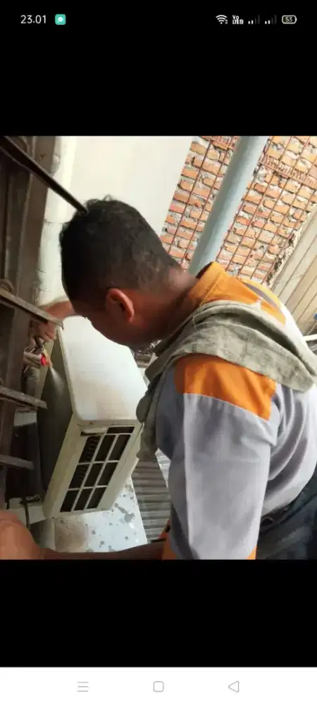 Jasa servis AC kulkas mesin cuci kompa air dll bergaransi