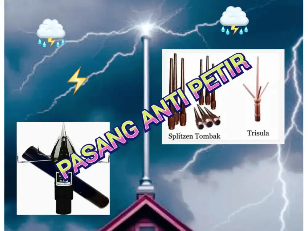 Gerai Perlengkapan Pasang Anti Petir SNI