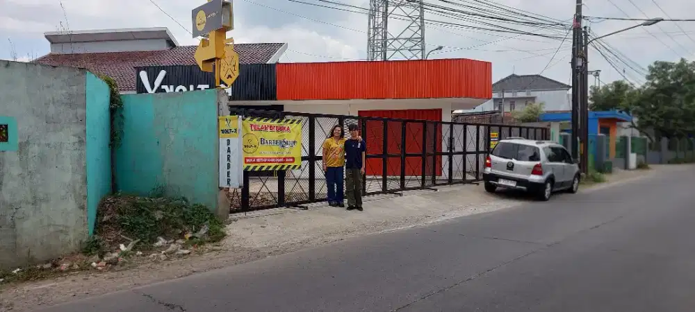 Jual Tanah Pinggir Jalan Raya Berikut Ruko baru
