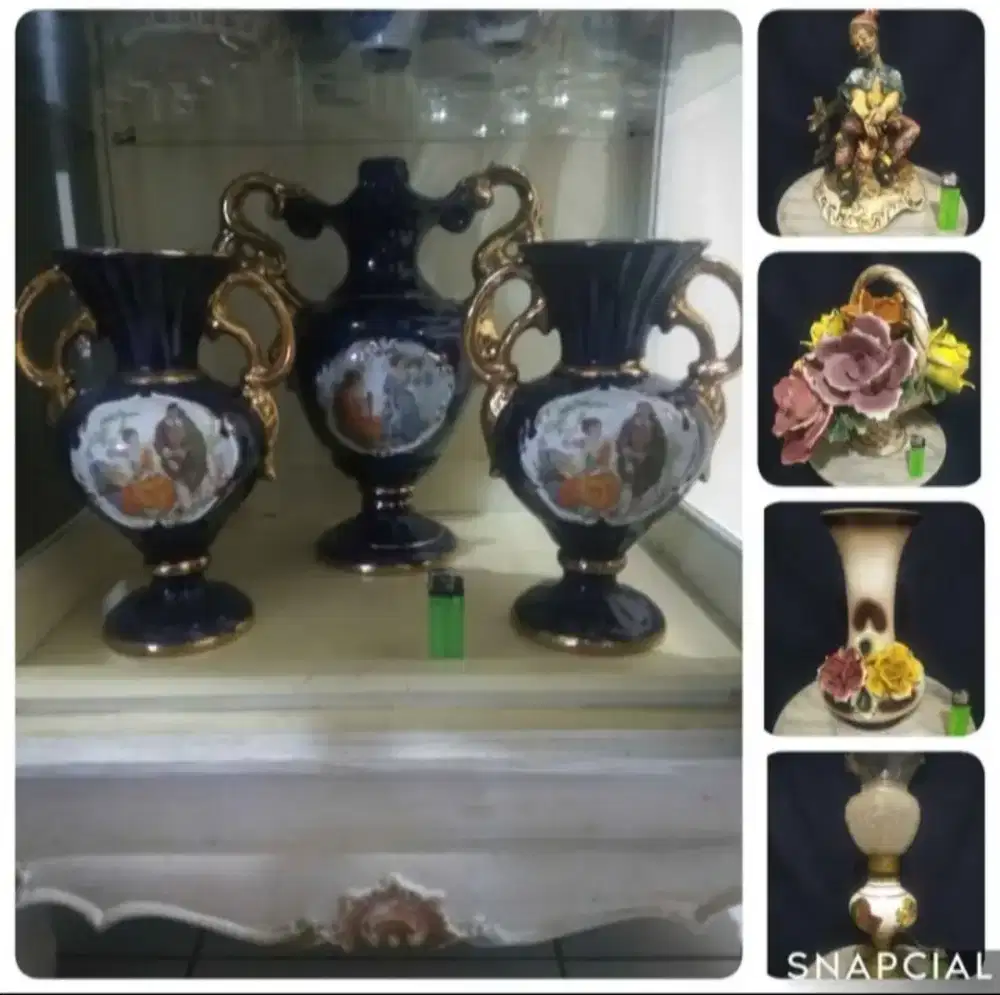 PAJANGAN KERAMIK ORIGINAL ITALY