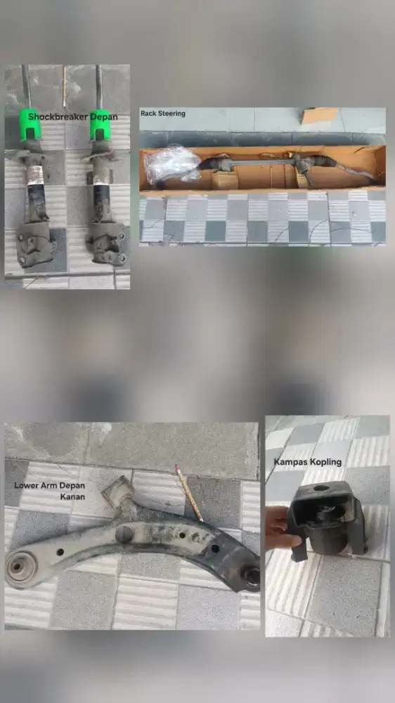 Copotan Rack Steering & Kaki-Kaki Ertiga 2014 Original
