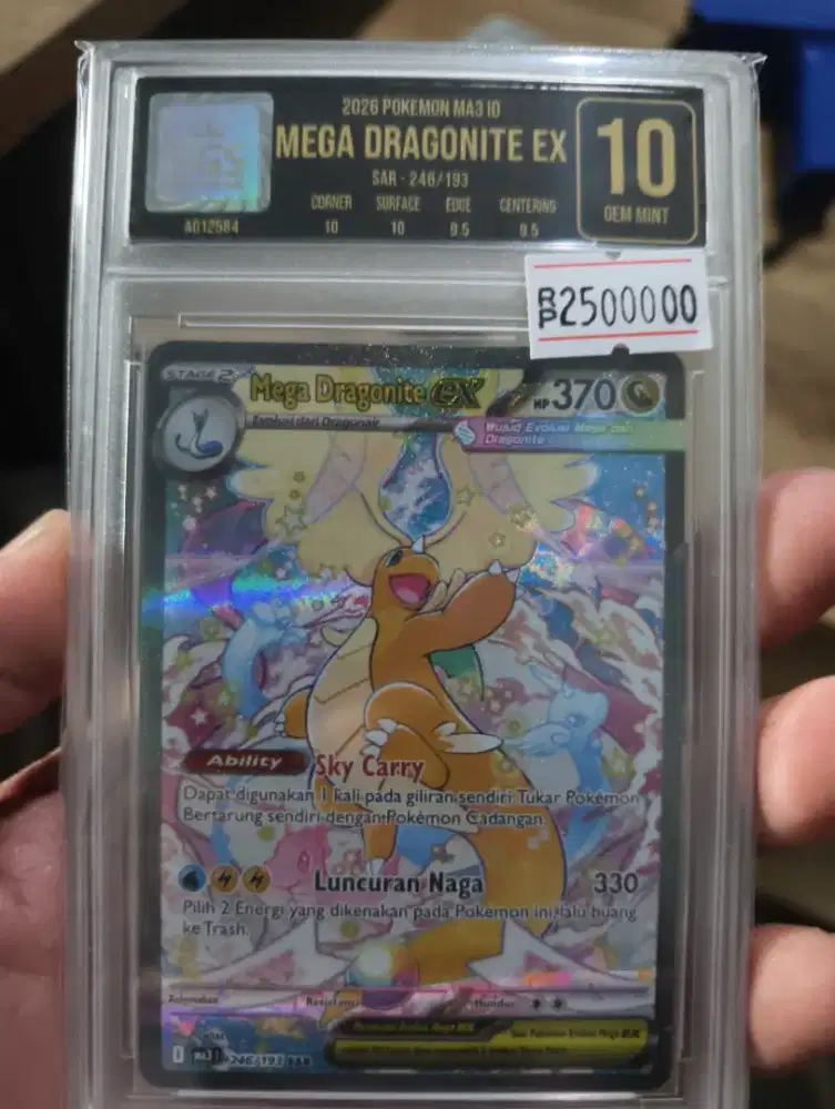 Kartu Pokemon Charizard, Dragonite Mew dll