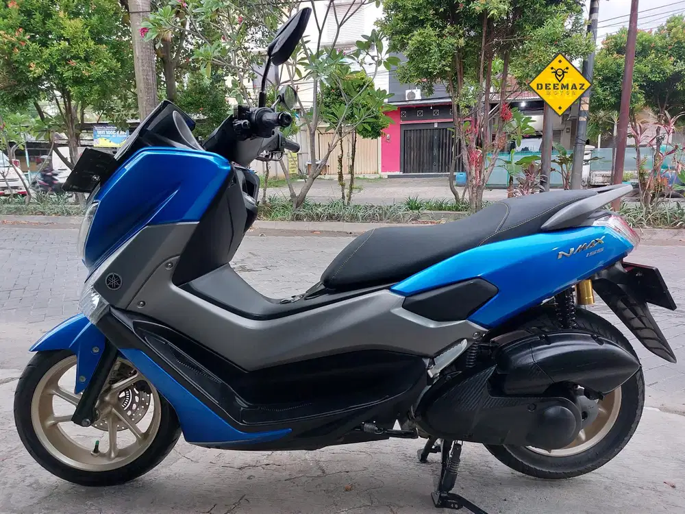 (DP 300)‼️ Yamaha NMax Non ABS Old Biru Mulus 2018 Cash / Kredit