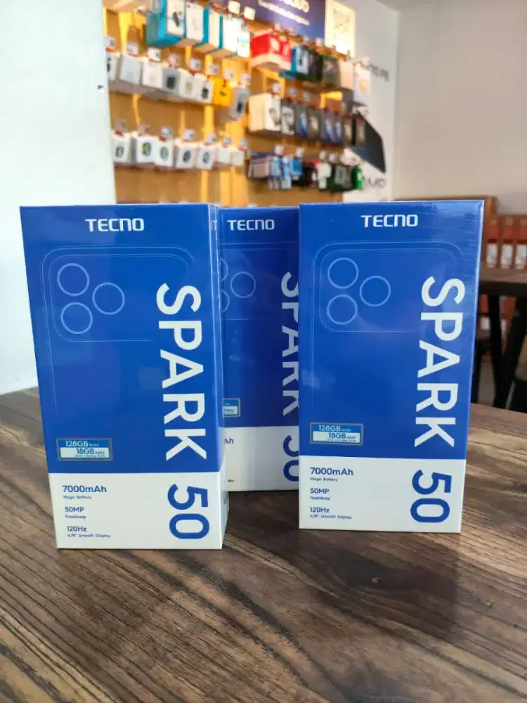 NEW SPARK 50, BATERAI GEDE 7000 Mah, DESAIN TERBARU