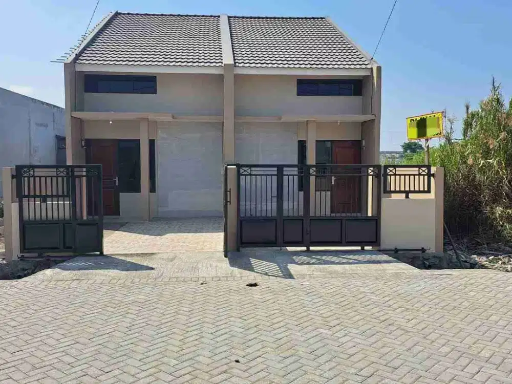 Sisa 2 Unit Rumah Baru siap Huni di Jl Jeruk, Wage, Taman, Sda