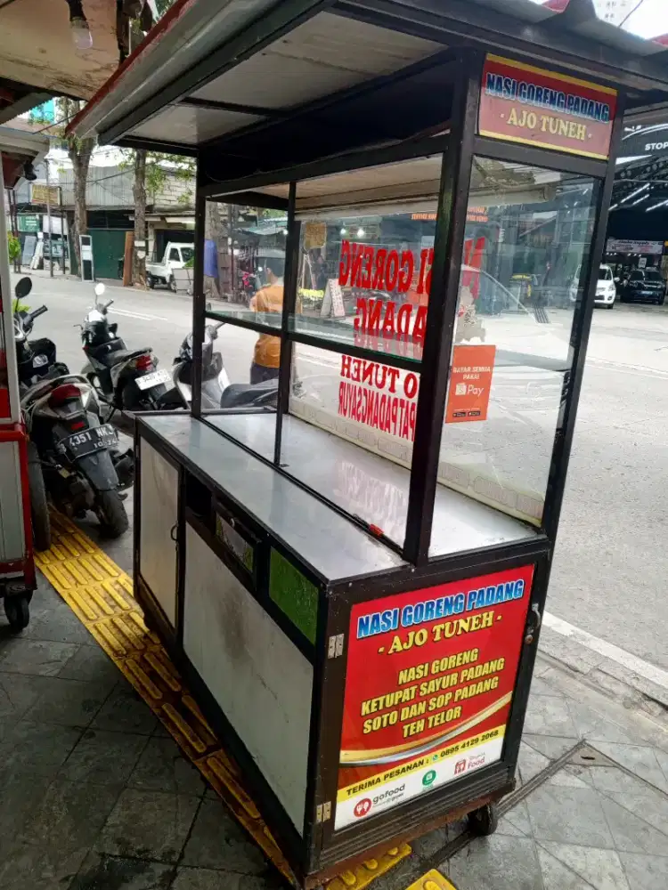 Gerobak untuk jualan