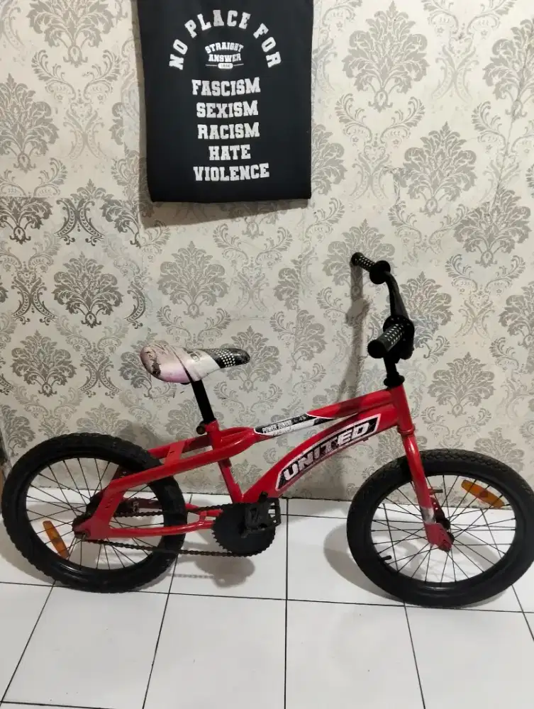 Sepeda bmx anak rem torpedo ukuran 18 untuk umur 5-10 tahun