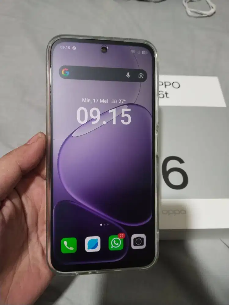 Oppo A6t baru satu minggu