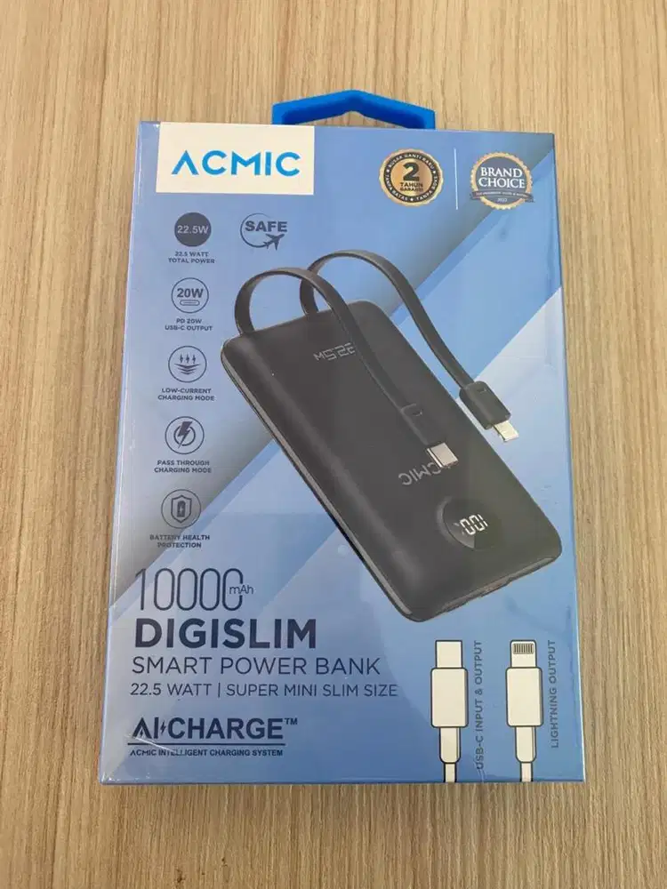 powerbank acmic super mini slim size