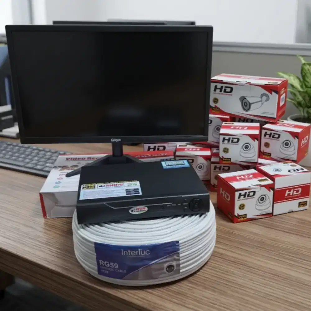 Jual CCTV Paket 12 Kamera