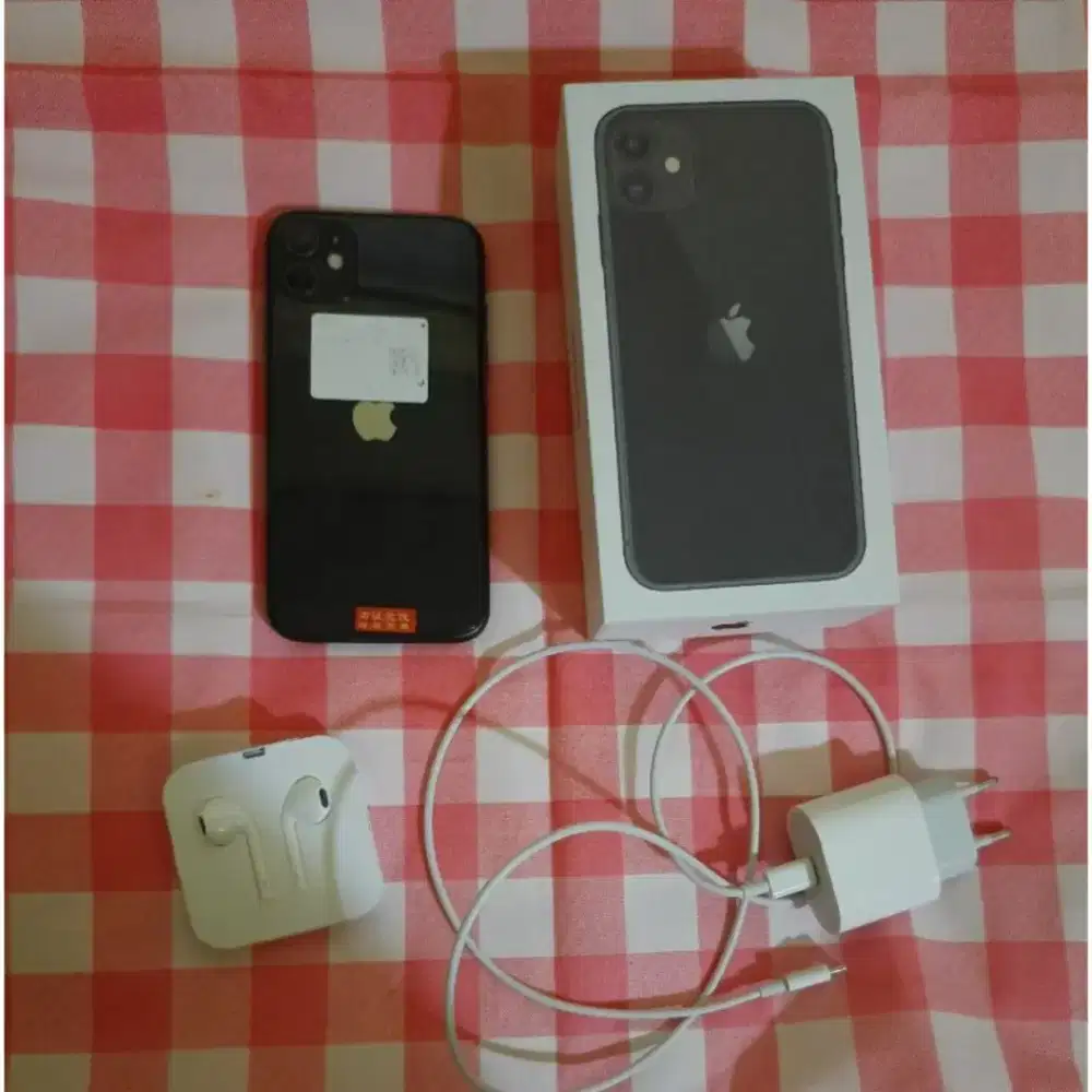 Iphone 11 lock icloud bekas bypass 128 GB IOS 18.6.2