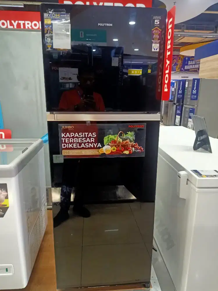 POLYTRON SMALL TWO DOOR | PROMO CICILAN DENGAN BUNGA 0%