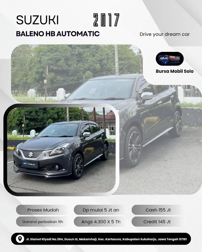 ( Dp 5Jt ) BALENO HB 2017 AUTOMATIC