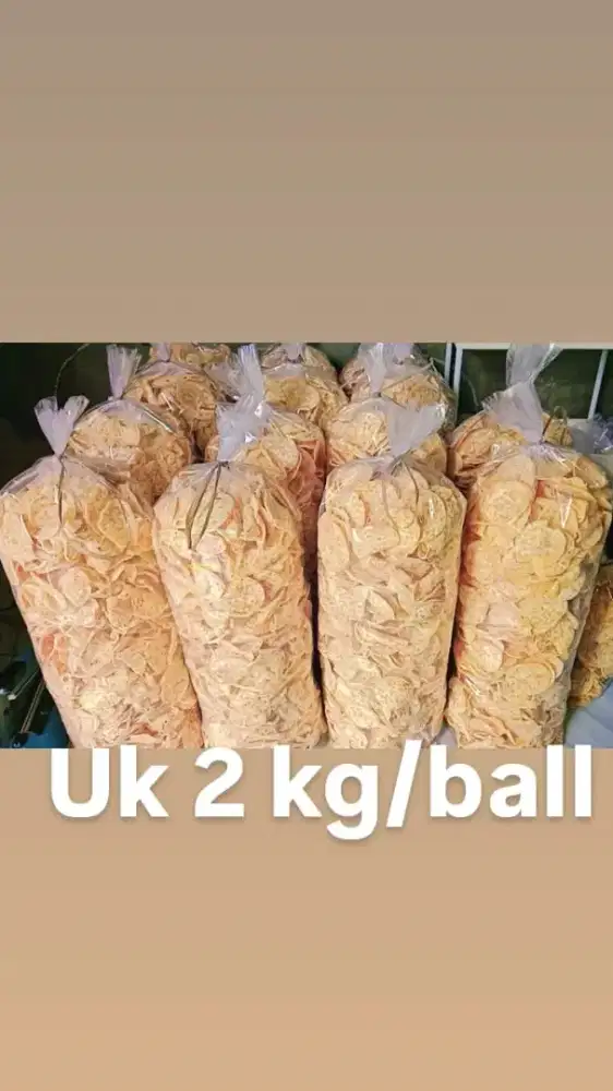 Keripik tempe sagu per kilo 35ribu
