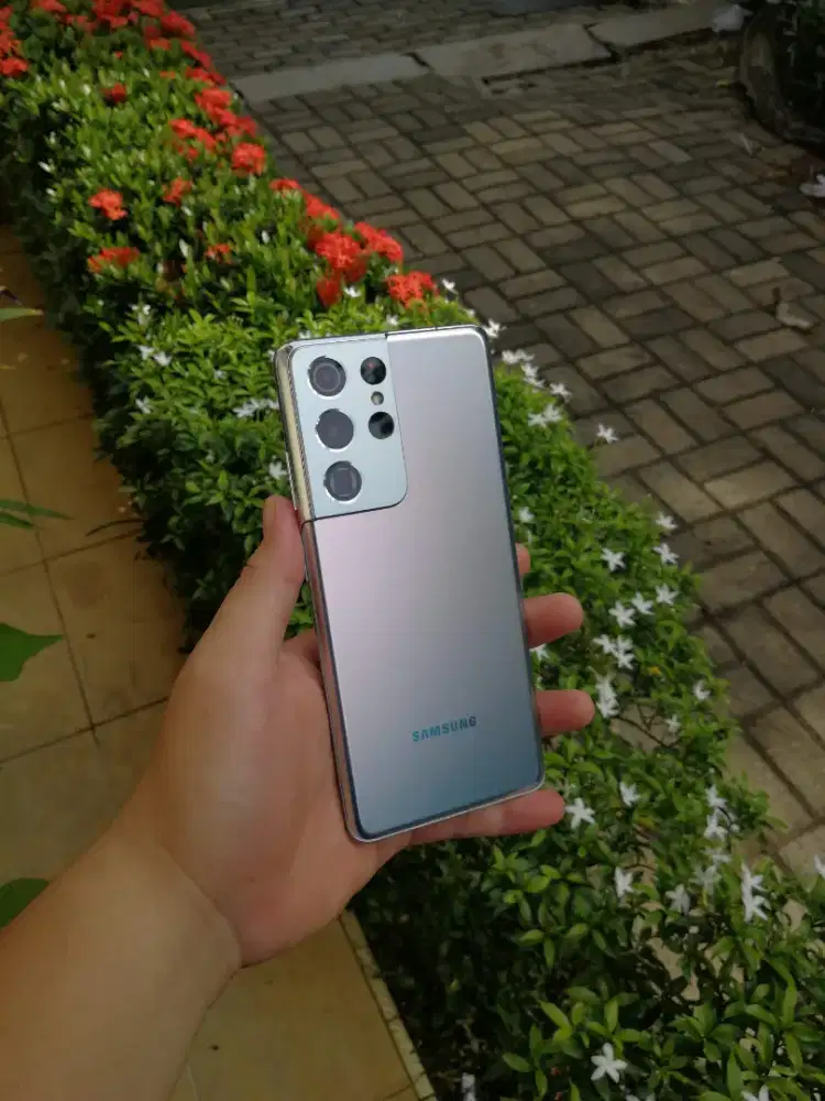 Samsung S21 Ultra 5G 256Gb Resmi Sein fullset