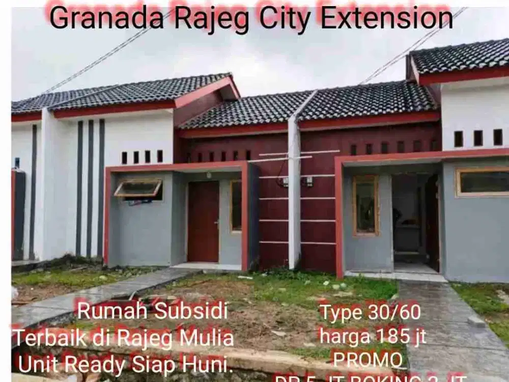 Dijual Cepat Rumah Subsidi Mewah Siap Huni