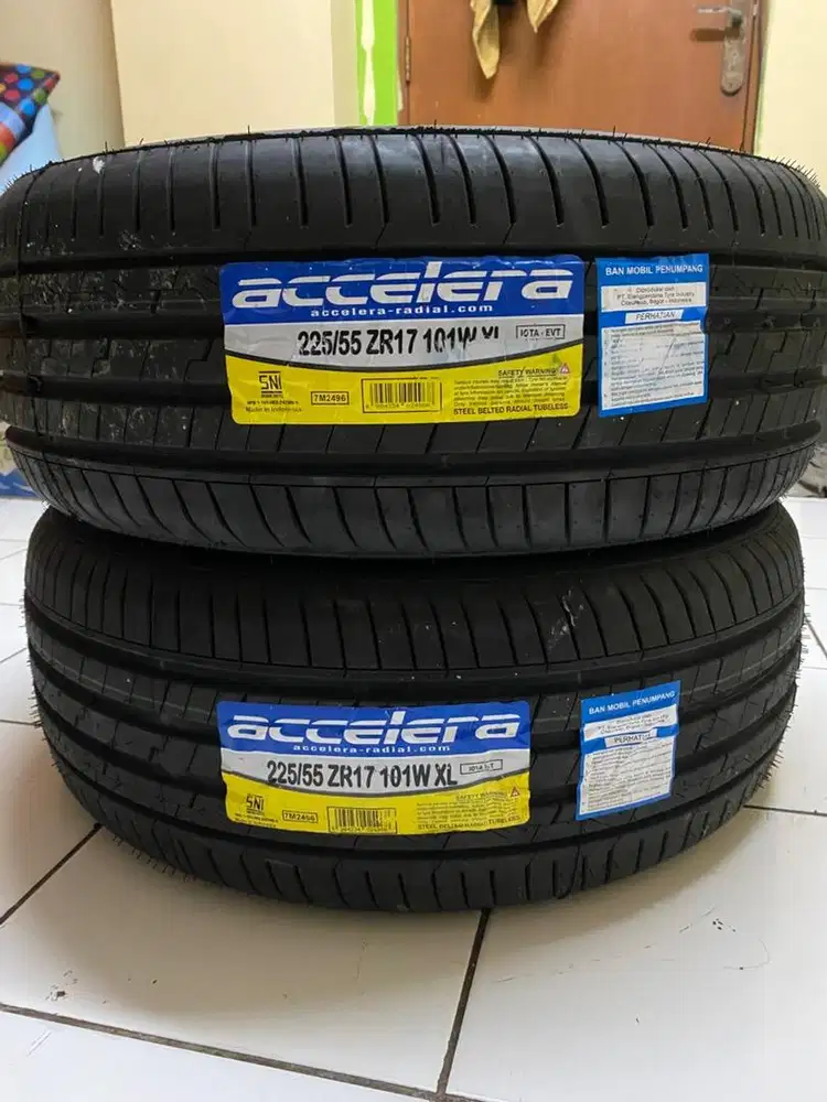 Ban Accelera 225/55/17(Baru)