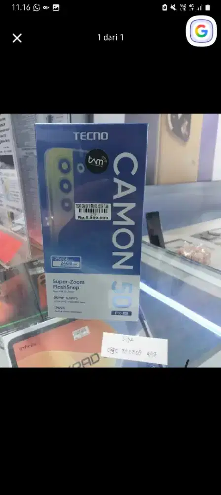 TECNO CAMON 50 PRO 5G 12/256 | ATLANTIS DAHSYAT