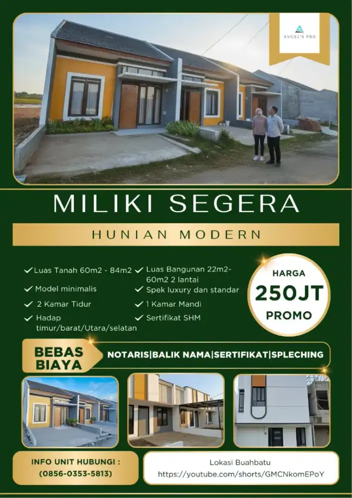 Rumah Murah Bandung Legalitas SHM Jalan Utama 12 Meter Dekat Tol