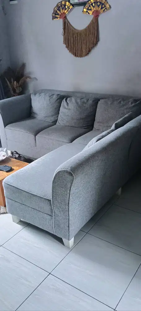 Jual Sofa L Jumbo 3 Seater ukuran 180