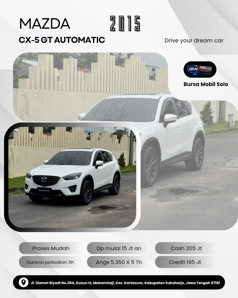 ( Dp 15 Jt) MAZDA GT SUNROOF 2015 AUTOMATIC
