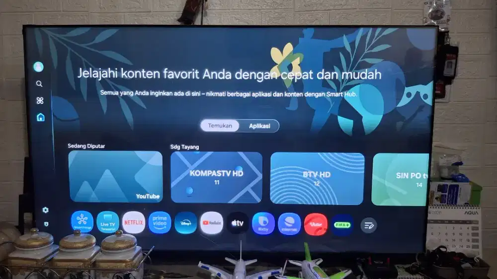 Dijual Cepat LED TV Samsung 55 Inch